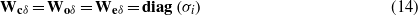 Equation (14)