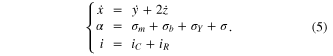 Equation (5)
