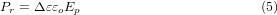 Equation (5)