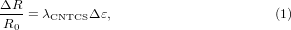 Equation (1)