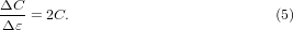 Equation (5)