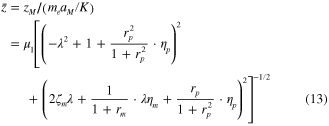 Equation (13)