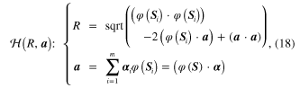 Equation (18)