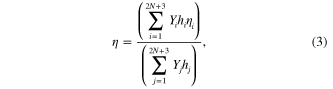 Equation (3)