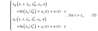 Equation (5)