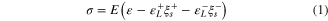 Equation (1)