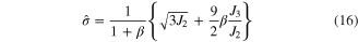 Equation (16)