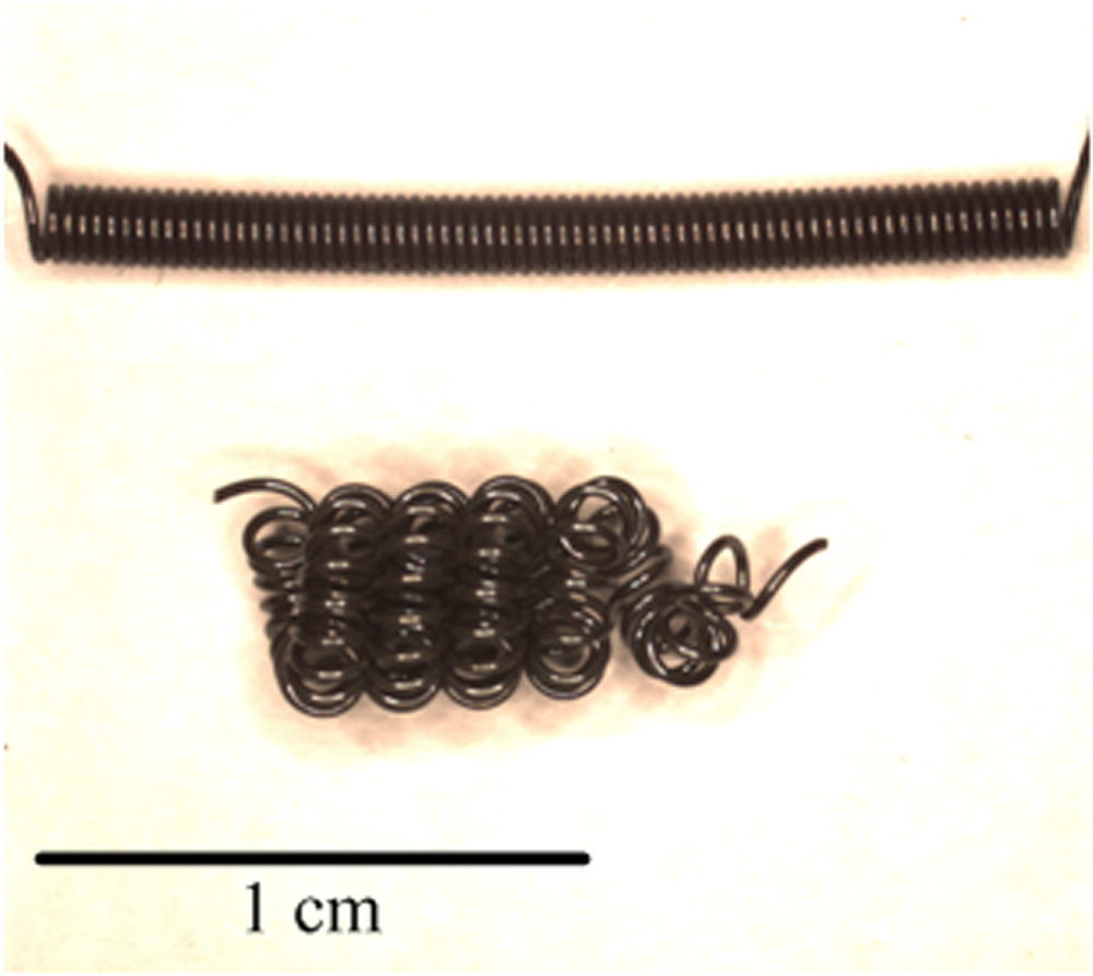 Looping Meta Spring Coils A large-stroke shape memory alloy spring actuator using double-coil ...