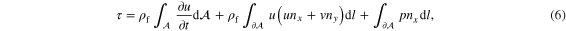 Equation (6)