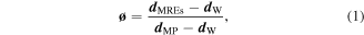 Equation (1)