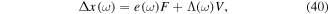 Equation (40)