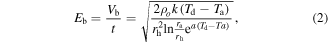 Equation (2)