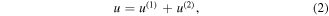 Equation (2)