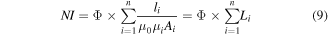 Equation (9)