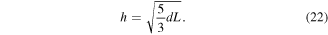 Equation (22)