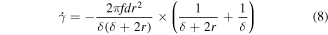 Equation (8)