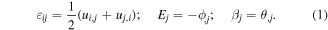 Equation (1)
