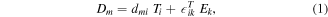 Equation (1)