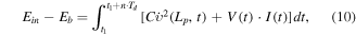 Equation (10)