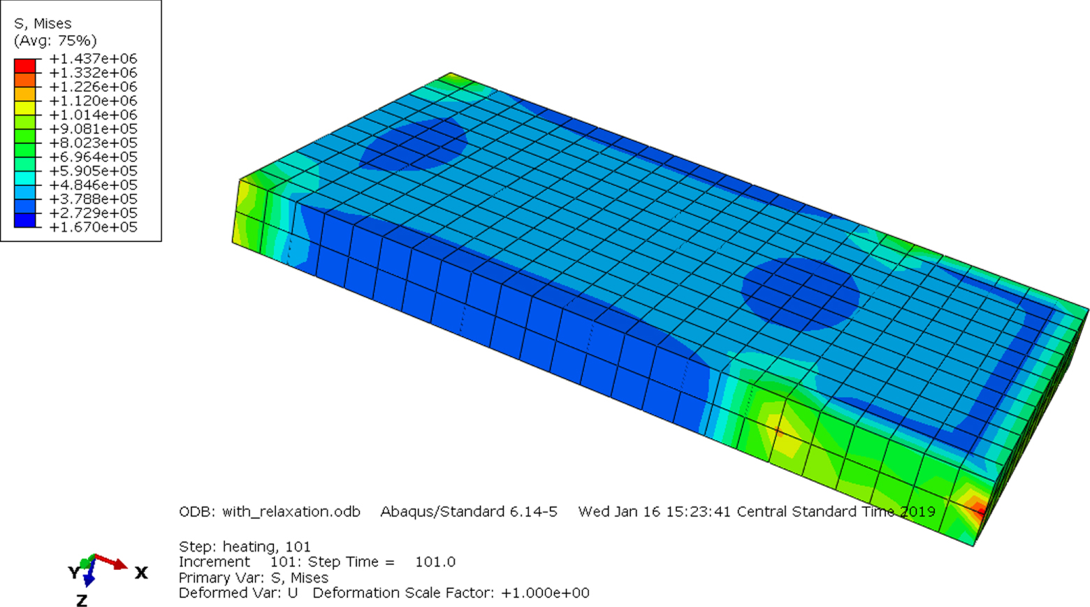 Design oriented constitutive modeling of amorphous shape memory ...