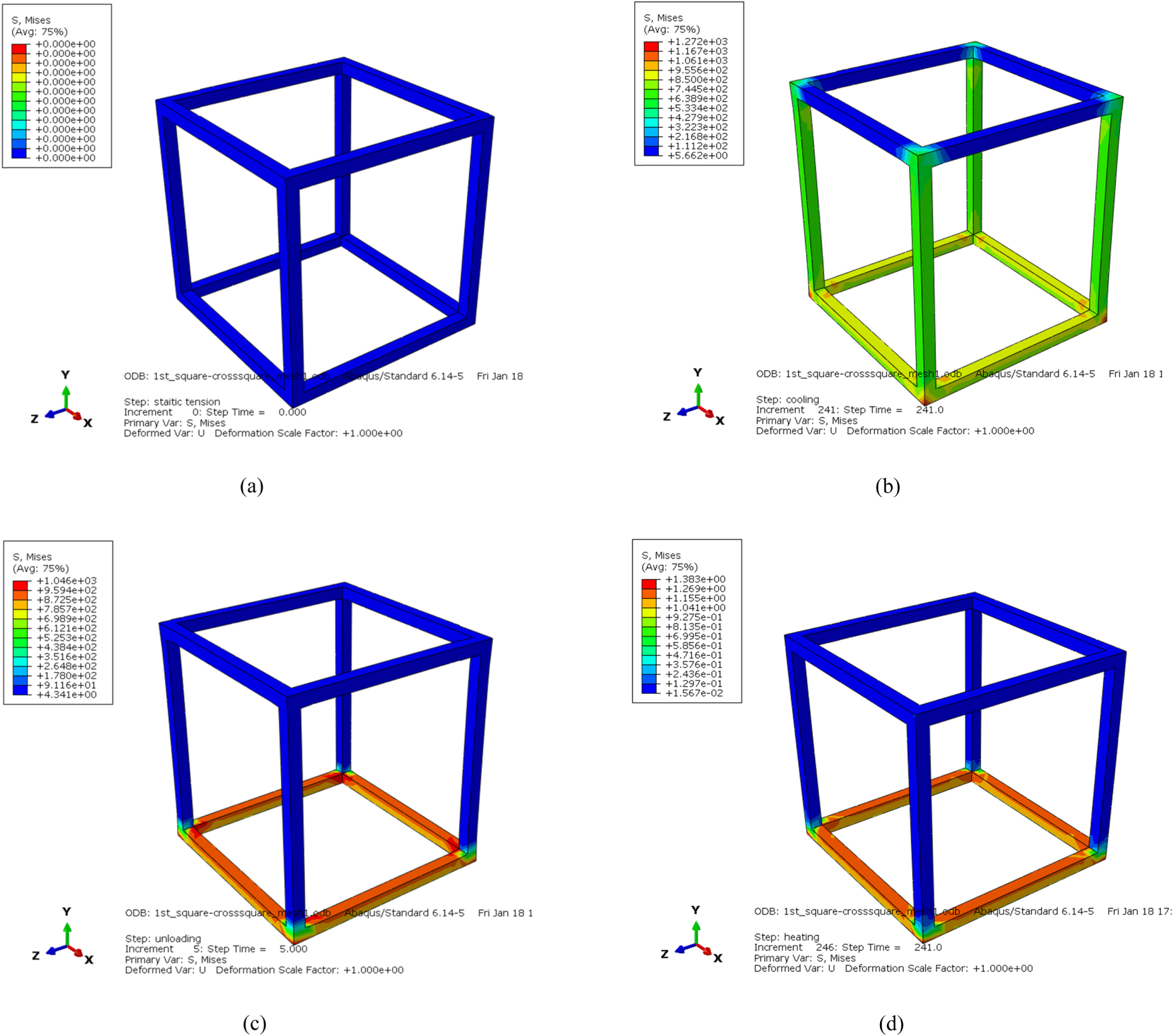 Design oriented constitutive modeling of amorphous shape memory ...