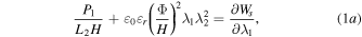 Equation (1a)