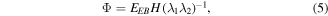 Equation (5)