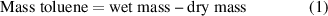 Equation (1)