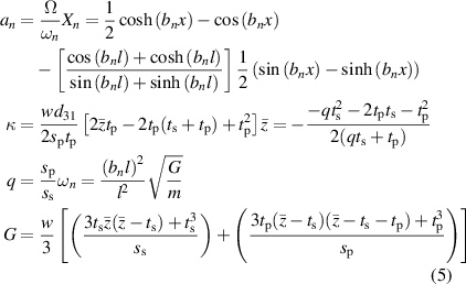 Equation (5)