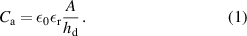 Equation (1)