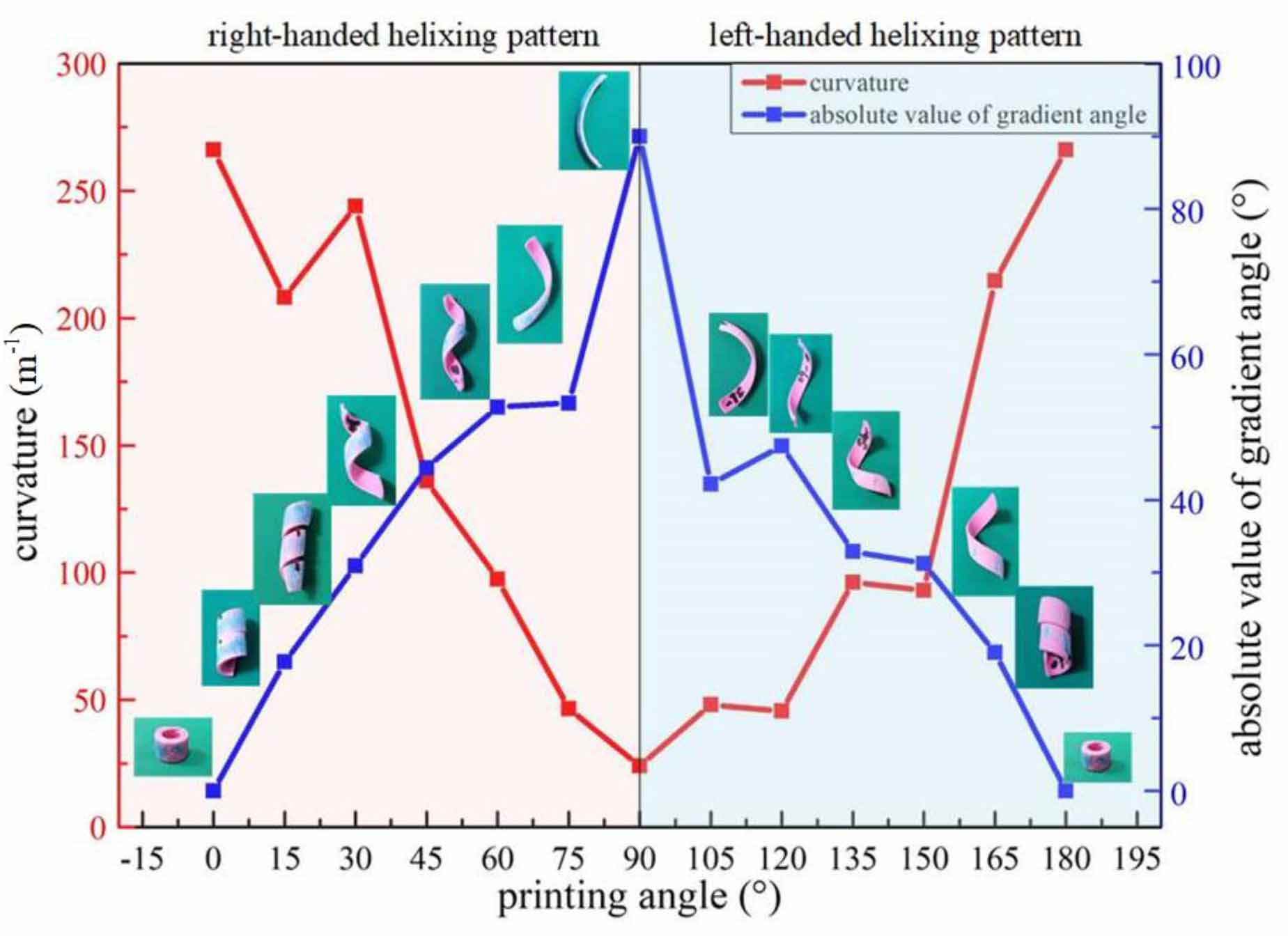 Controlled helical deformation of programmable bilayer structures ...