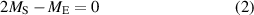 Equation (2)