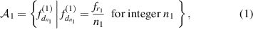 Equation (1)