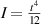 $I = \frac{{{t^4}}}{{12}}$