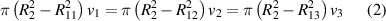 Equation (2)