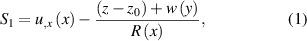 Equation (1)