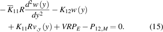 Equation (15)