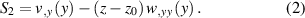 Equation (2)