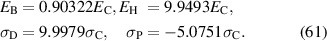 Equation (61)