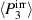 $\langle P_{3}^{\mathrm{irr}}\rangle$