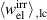 $\langle w_{\mathrm{el}}^{\mathrm{irr}}\rangle_{\mathrm{,lc}}$