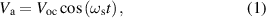 Equation (1)