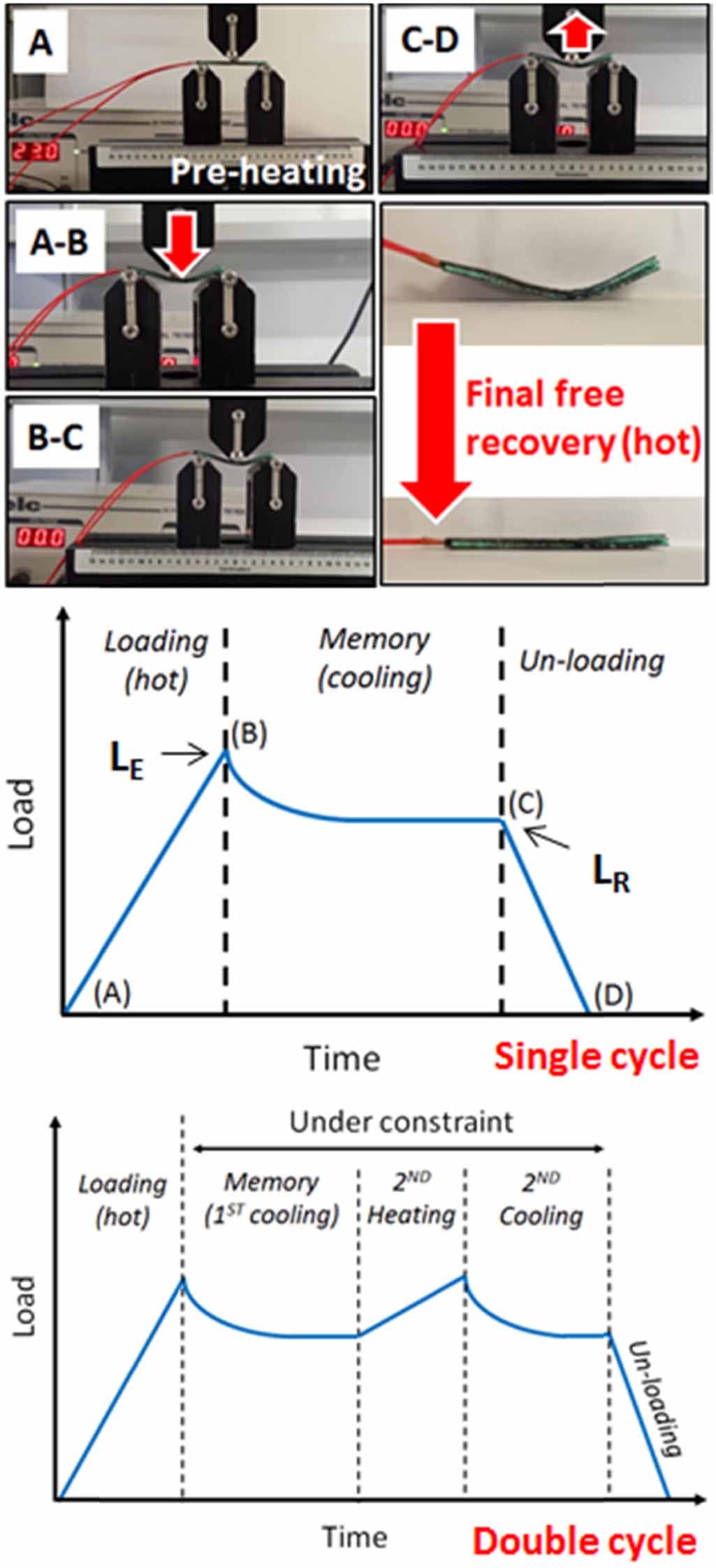 Deployable Radiator Smart Shape Memory Shape memory polymer composite unit with embedded heater - IOPscience