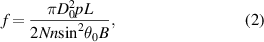 Equation (2)
