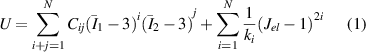 Equation (1)