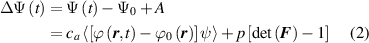 Equation (2)