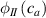 ${\phi _{II}}\left( {{c_a}} \right)$