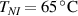 ${T_{NI}} = 65\,^\circ {\text{C}}$