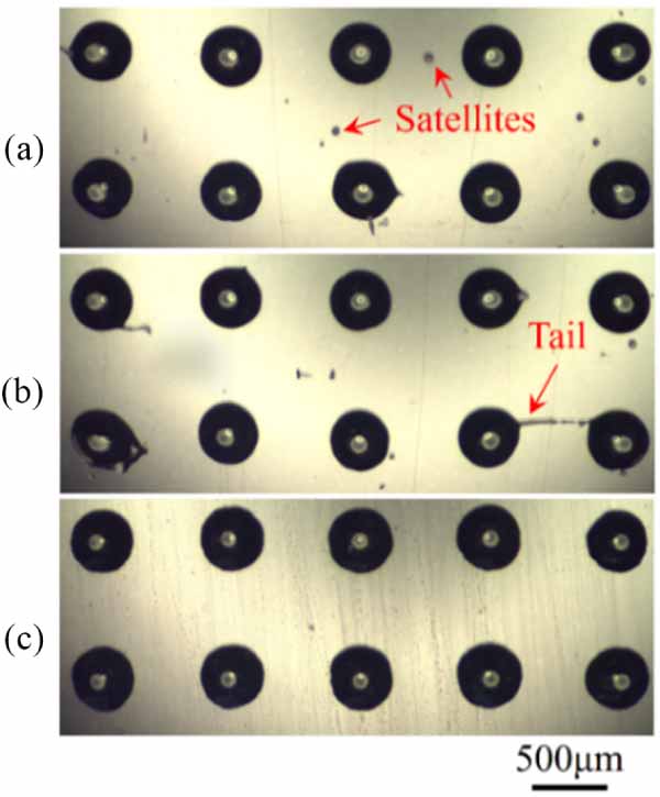 The jetting process and spreading characteristics of the power-law ...