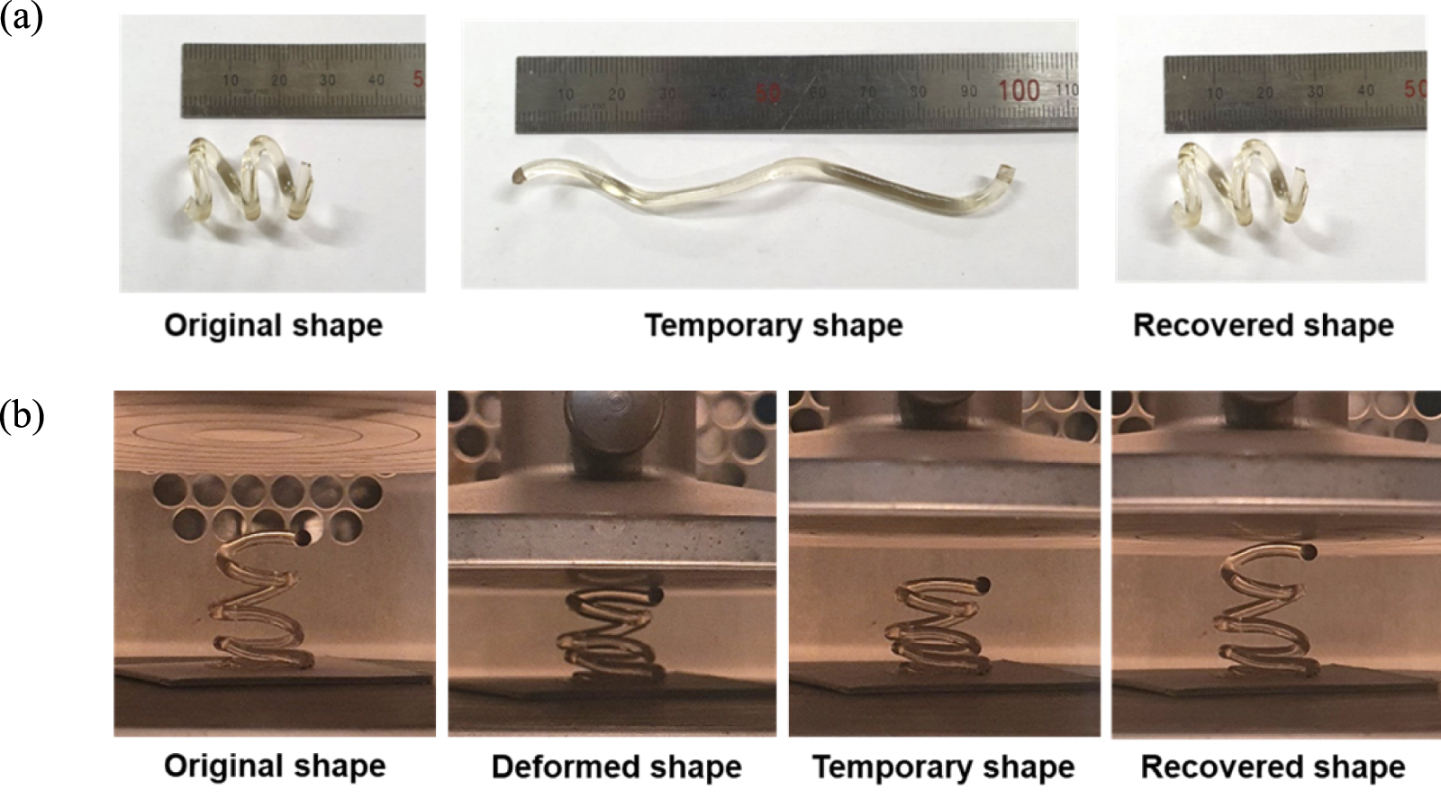 Frontally polymerizable shape memory polymer for 3D printing of free ...